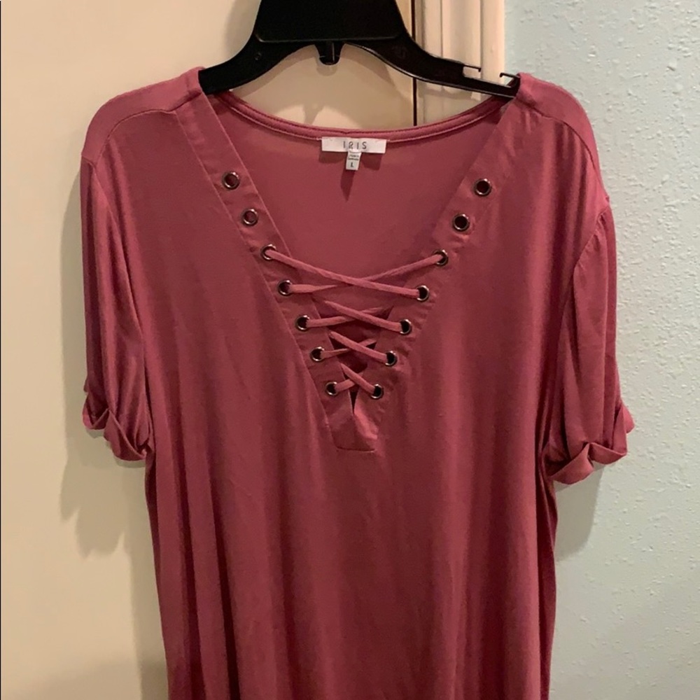 Cute Dark Pink Top